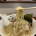 中華そば 馥 - 平打ち麺が啜り心地良き