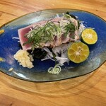 島ごはん あったかや - 島産鮪のたたき