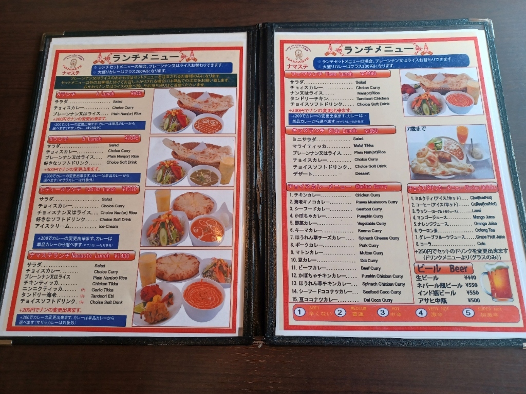 ナマステ！ ナマステダイニング大塚支店(宮崎市)でランチ。本場ネパールインド料理