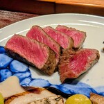 銀座 炎 田むら - 延寿牛サーロイン