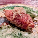 銀座 炎 田むら - 鮪、薪炙り