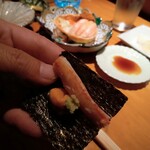 乙女寿司 - 蟹、雲丹手巻き