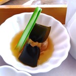 あそらの茶屋 - 少し甘めの煮物