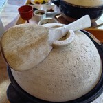 あそらの茶屋 - 土鍋でご飯が来ます