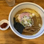 330390319 - 辛味らーめん(辛味別皿) 1100円