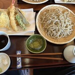 そば処まるた - 【2025.11.24(月)】天ざるそば（並盛）1,750円