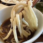 そば処まるた - 【2025.11.24(月)】麵をスープに付けた