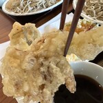 そば処まるた - 【2025.11.24(月)】天ざるそばの舞茸天ぷら