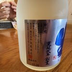 そば処まるた - 【2025.11.24(月)】相方が注文した注文した冷酒800円