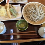 そば処まるた - 【2025.11.24(月)】天ざるそば（並盛）1,750円