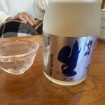 そば処まるた - 【2025.11.24(月)】相方が注文した注文した冷酒800円