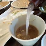 そば処まるた - 【2025.11.24(月)】そば湯割り