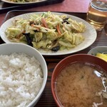 山口食堂 - 野菜炒め定食