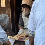 あぶり餅 本家 根元 かざりや - 