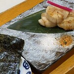 鮨 ひでぞう - ホタテ磯部焼き