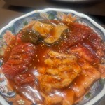 高円寺 焼肉ここち - ホルモン４種