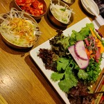 サムギョプサルと野菜 いふう - 