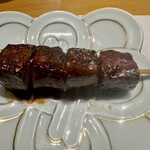 もつ焼 塩田屋 - 牛レバ