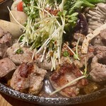 もつ焼 塩田屋 - 中身焼　肉チーム