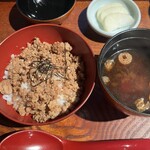 たまや - 初めてのそぼろ丼
