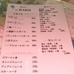 新潟本町 鈴木鮮魚 - ドリンクメニュー