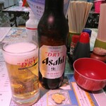 新潟本町 鈴木鮮魚 - 瓶ビール大瓶600円（税込）