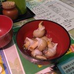 新潟本町 鈴木鮮魚 - バイ貝600円（税込）