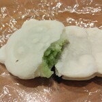 分水堂菓子舗 - 弥彦むすめ餡200円（税込）