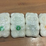 分水堂菓子舗 - パンダ焼き4ヶ買いました♬