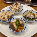 呑み処 赤さん - おつまみ盛り合わせ