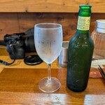 Ramen FeeL - らぁ麺食べた後にハーランド。キンキンのグラス。