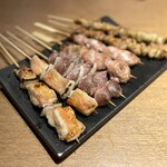 焼鳥酒膳 鸞 - 焼き鳥盛り合わせ✨✨