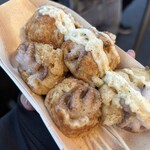 踊りだこ 道頓堀店 - そのままでもマヨネーズトッピングも旨い