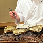 徳ㇵ本也 - 蟹味噌　からすみ餅