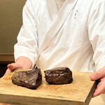 徳ㇵ本也 - 宮崎牛フィレ肉 炭火焼