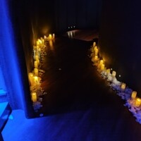 渋谷 Blue bird - 入口〜いきなりキャンドルの道〜に戸惑う〜うへへ