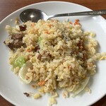 香香 - 料理写真:レタス角煮チャーハン