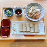 そば処 丸岡城御門庵 - おろしそば＆そば刺し