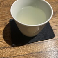 蕎麦懐石 無庵 - 先ず出された蕎麦湯