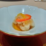 西麻布けんしろう - 【７品目...季節の箸休め】シマチョウの南蛮漬け