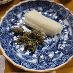 昔のきりたんぽや - 長芋、とんぶり