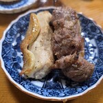 昔のきりたんぽや - 比内地鶏たたき（ハーフ）