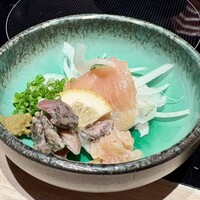 水たき料亭 博多華味鳥 ヒルトンプラザウエスト店 - 華コース（華味鳥生ハムと親鳥炭火焼き）