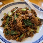 中国ラーメン 揚州商人 市川二俣店 - 黒酢チャーハン