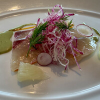 アンティカ オステリア デル ポンテ - シマアジのマリネ