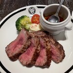 LION GANG - 黒毛和牛ステーキランチ　200g