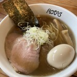 ラーメン ろたす - 煮干しラーメン・味玉
