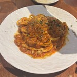 バル デ オピンチョ - 赤のパスタ