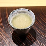 玄水 - 最初に蕎麦スープ