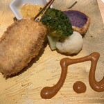 京都御所南 串かつ凡 - 